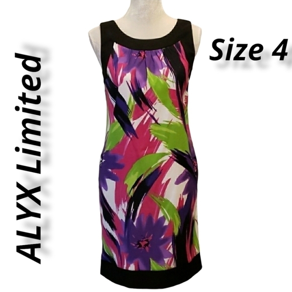 Alyx Limited Sheath Sleeveless Dress 4 EUC - Picture 1 of 9